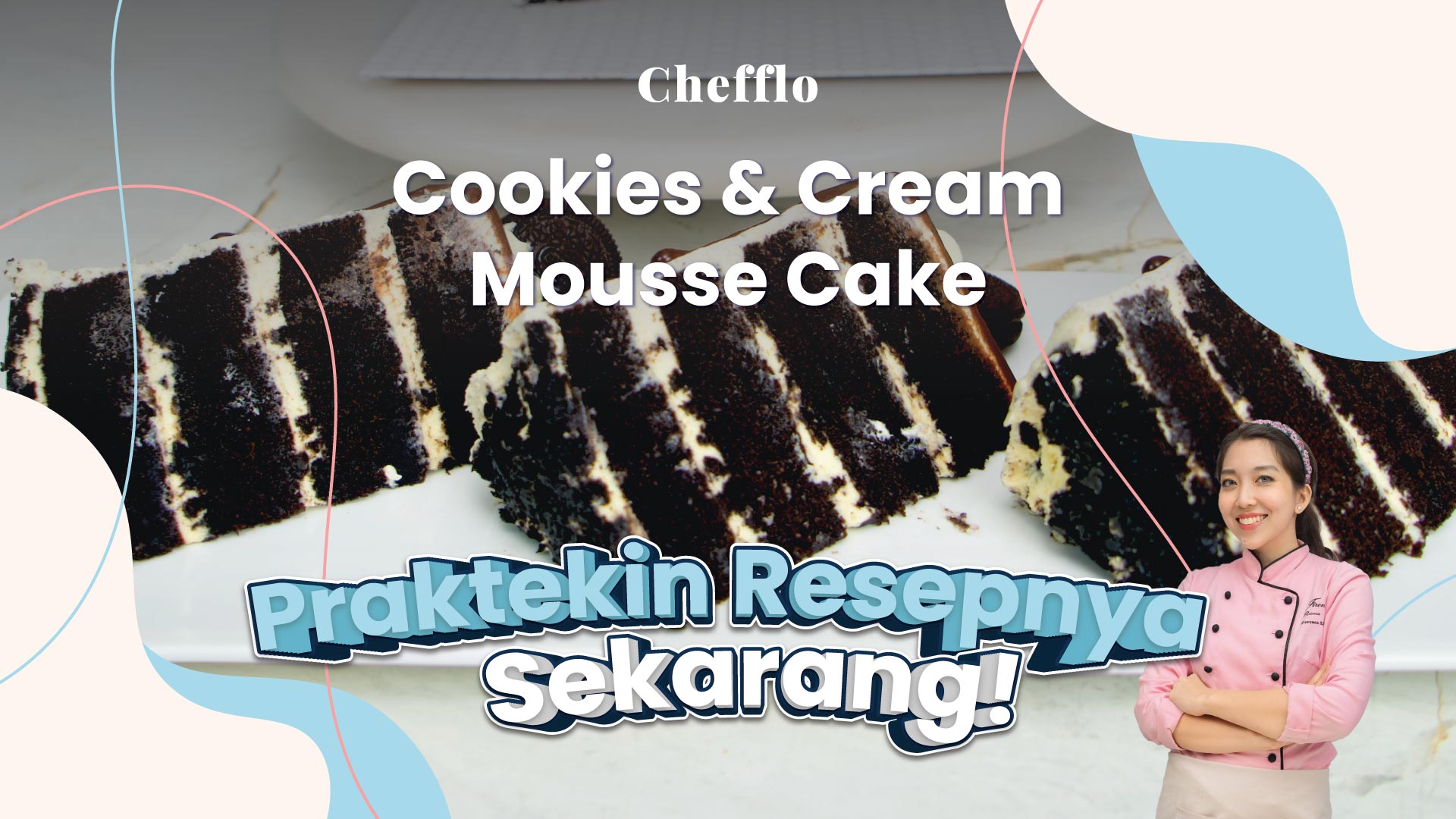 Cookies and Cream Mousse Cake