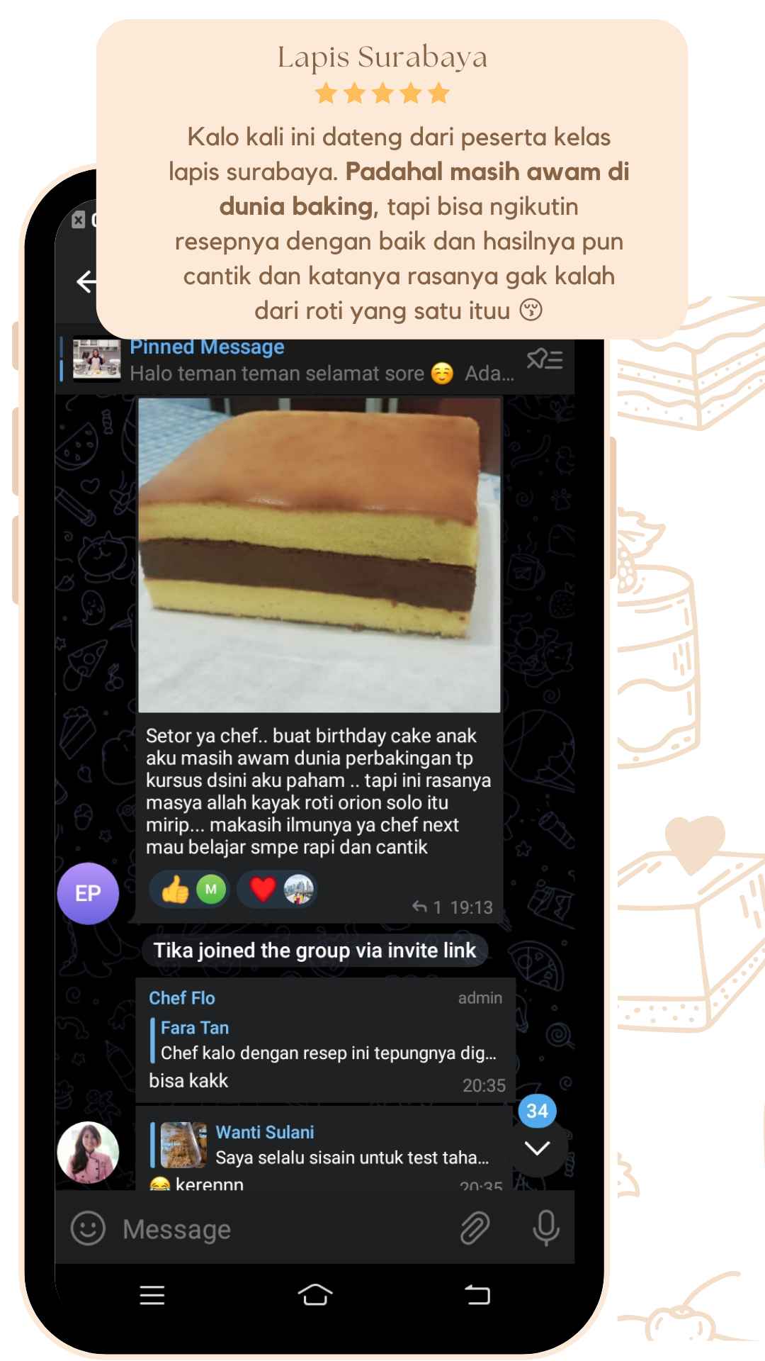 Kelas Devil Cake (1)