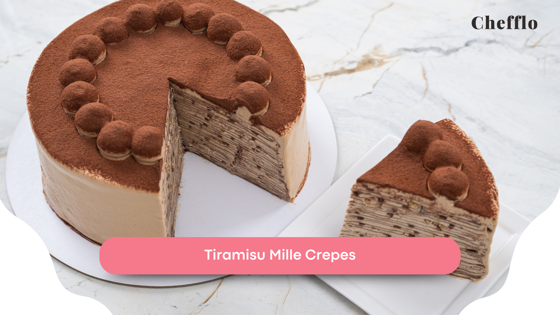 Tiramisu Mille Crepes